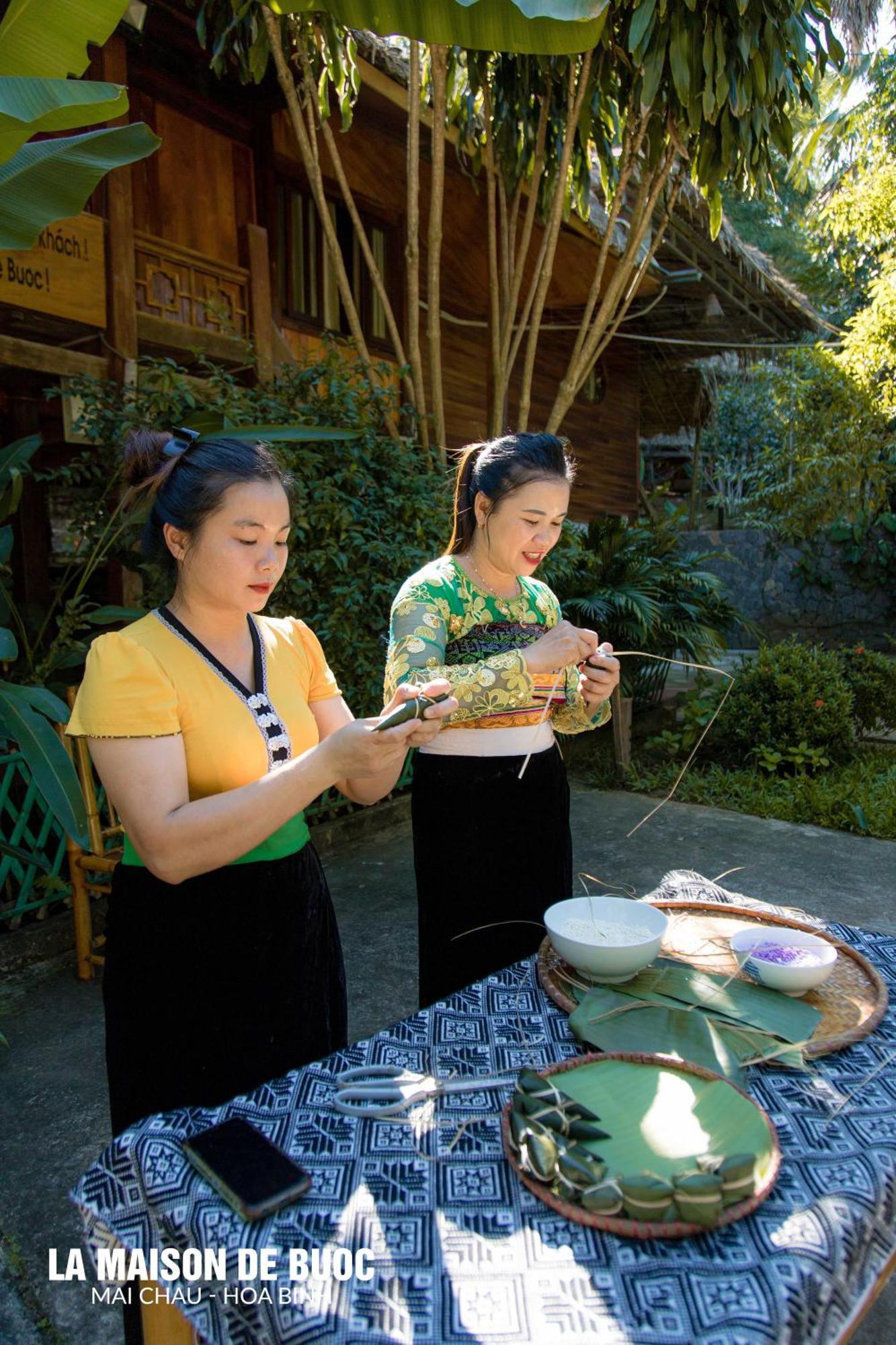 La Maison De Buoc Mai Châu Bagian luar foto