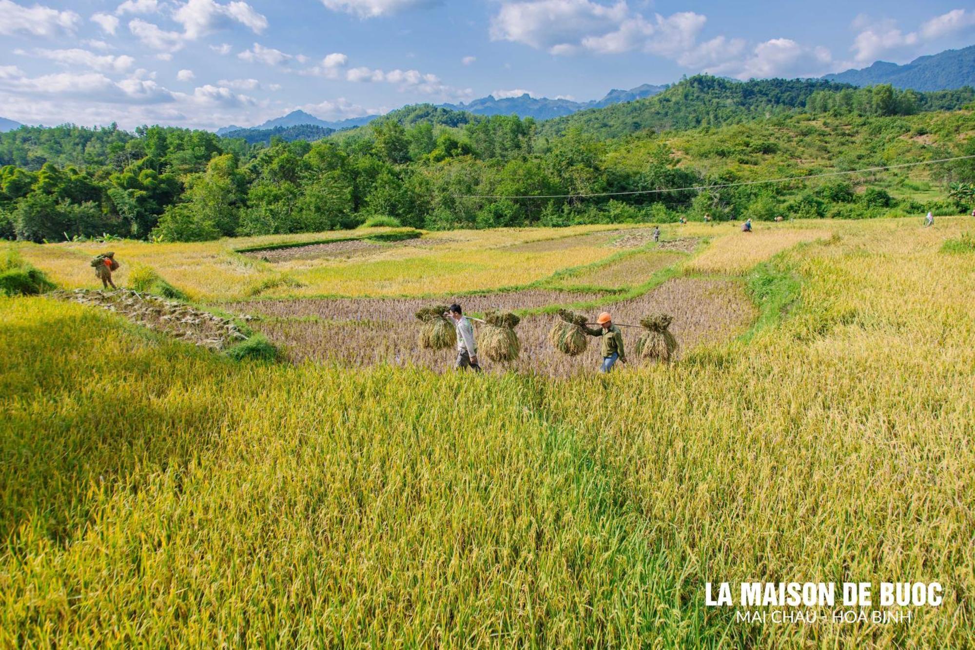 La Maison De Buoc Mai Châu Bagian luar foto